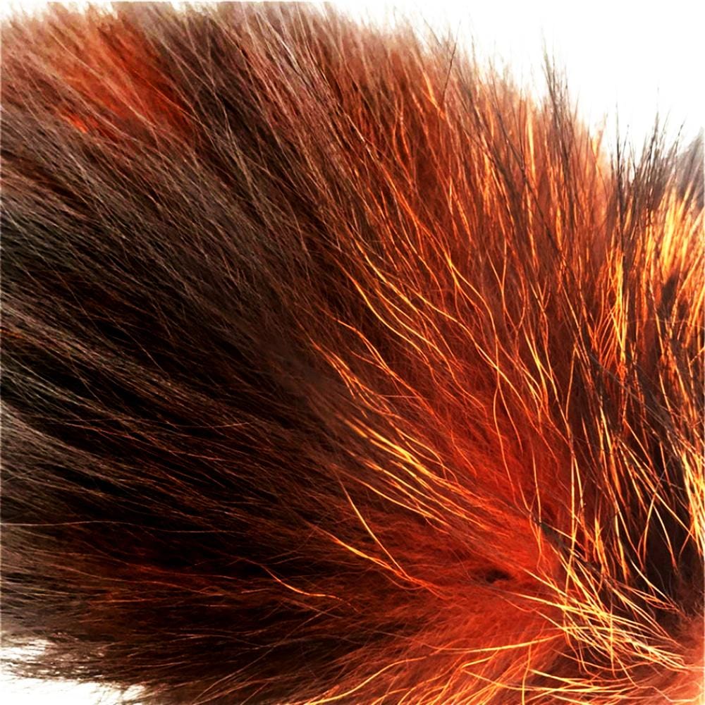 Black & Orange Fox Tail 16" Loveplugs Anal Plug Product Available For Purchase Image 4