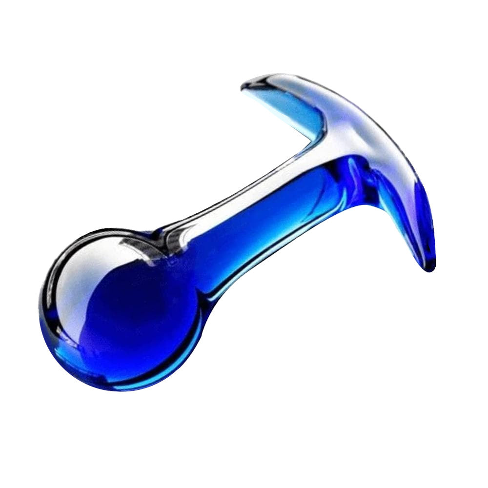 plug anal bleu Plug anal vibrador con control remoto main image 0