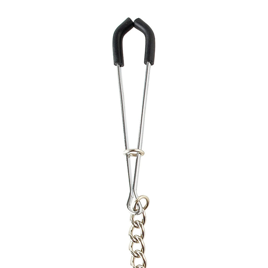 Tweezer Nipple Clamps With Chain Loveplugs Anal Plug Product Available For Purchase Image 41