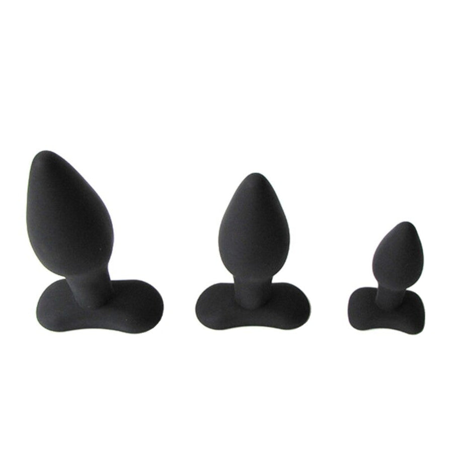 Small Silicone Plug Training Set (3 Piece) Loveplugs Anal Plug Product Available For Purchase Image 41