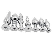 Experience smooth, metal, anus, steel, sensations with these solid vibrating sex toys steel. Silver sex toys enhance your e-stim play.