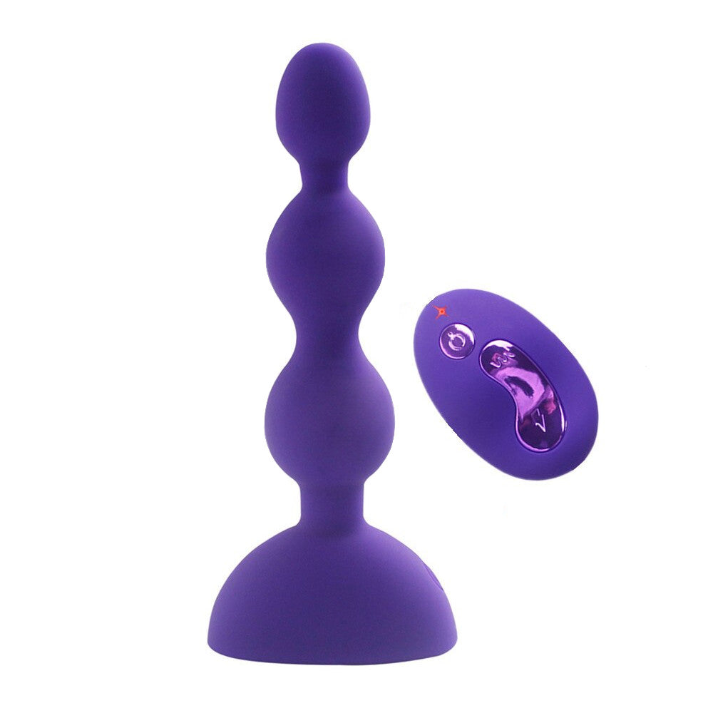 Triple Pleasure Anal Vibration Plug