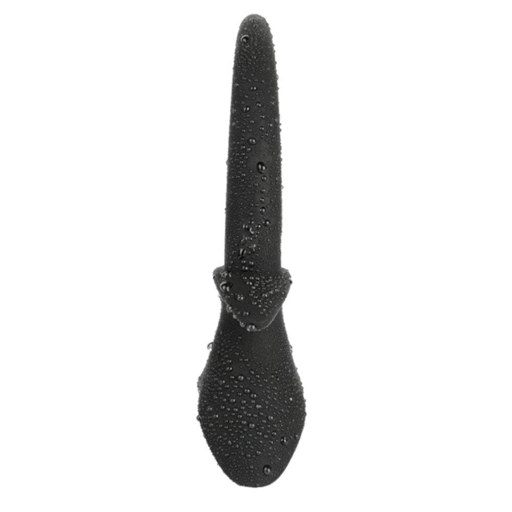 11" - 12" Black Silicone Dog Tail Loveplugs Anal Plug Product Available For Purchase Image 2