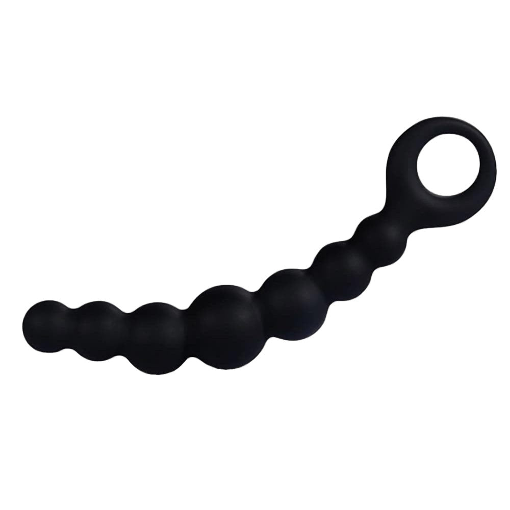 Curved Anal Toy String Plugs