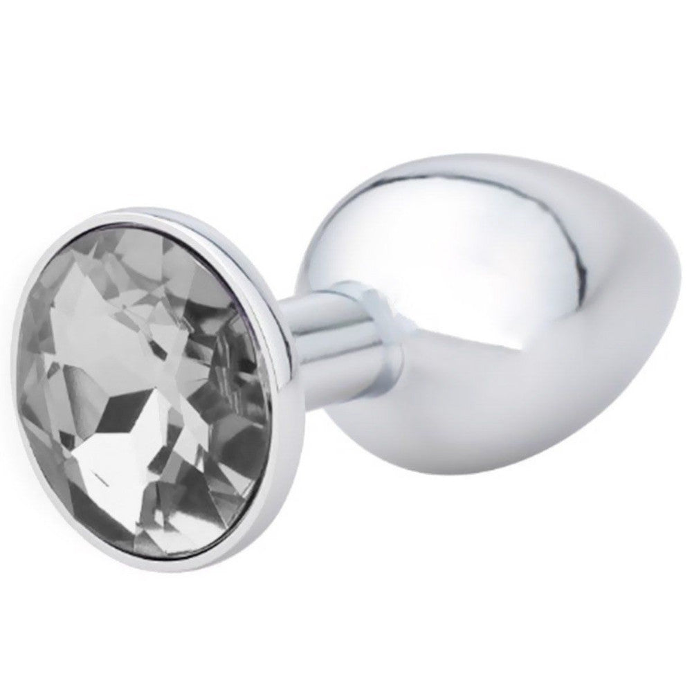 Elegant Gemmed Steel Plug Loveplugs Anal Plug Product Available For Purchase Image 3