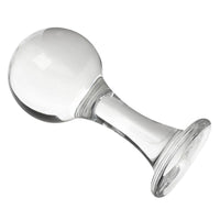 Huge Clear Crystal Ball Plug