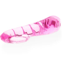 Elegant Pink Glass Tentacle Dildo