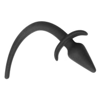 This eco-friendly silicone dog sex toy is great for animal play and comes with a smooth tail, ear, and dog tail for full enjoyment.