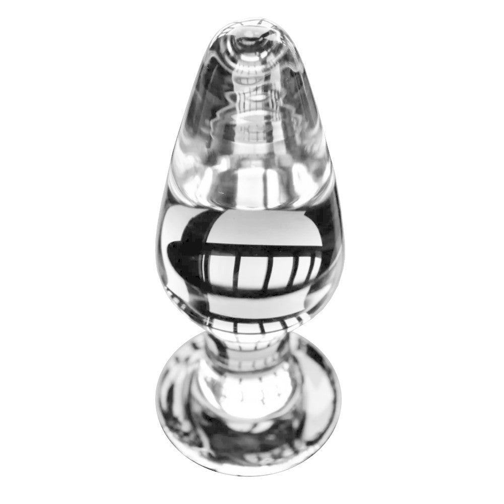 Extra Large Glass Plug  Love Plugs