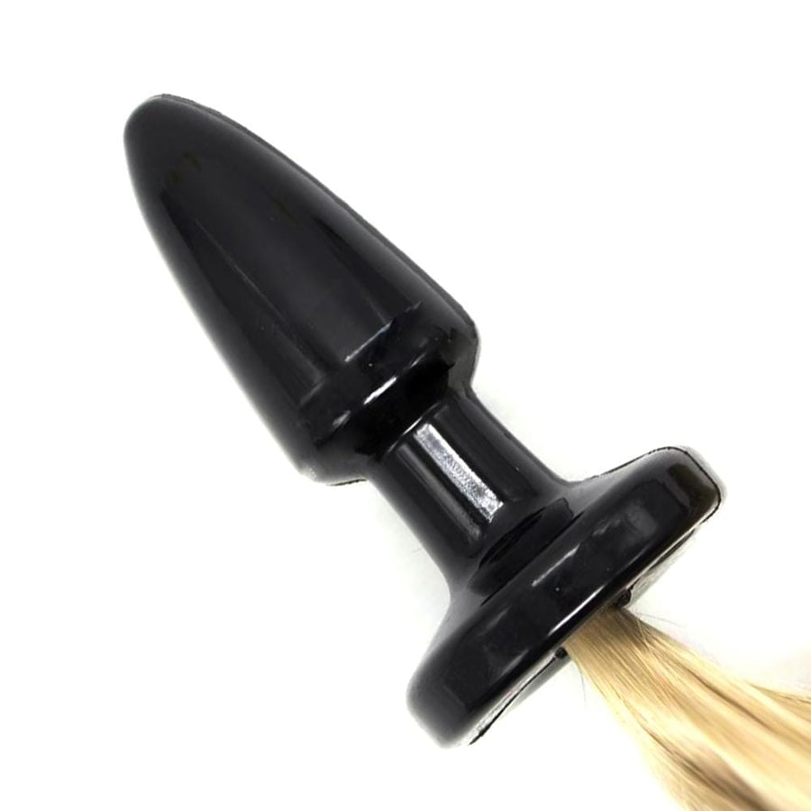 Silicone Horse Tail Butt Plug, 20" Loveplugs Anal Plug Product Available For Purchase Image 44