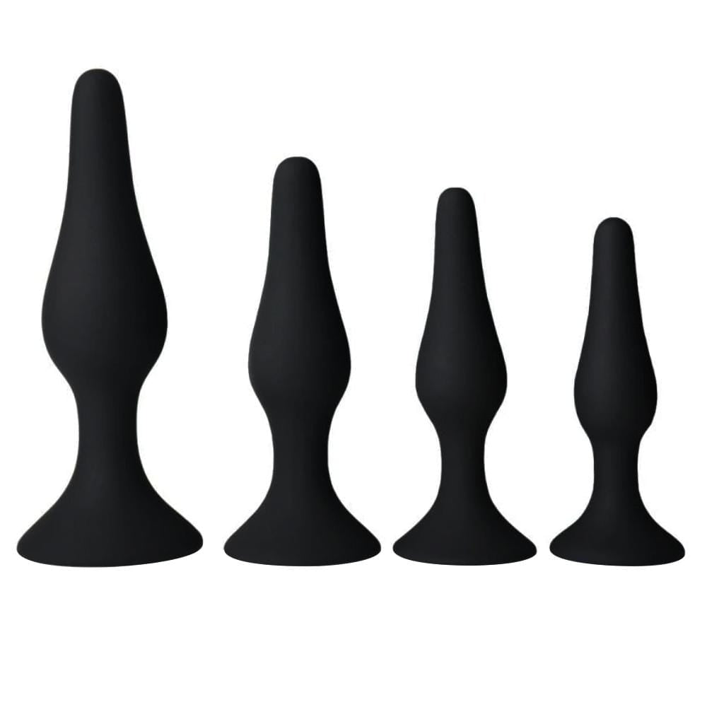 Silicone Training Plug Kit (4 Piece) Loveplugs Anal Plug Product Available For Purchase Image 4