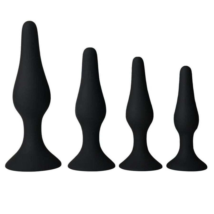 Silicone Training Plug Kit (4 Piece) Loveplugs Anal Plug Product Available For Purchase Image 43