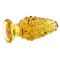 Ribbed Glass Flower Plug Loveplugs Anal Plug Product Available For Purchase Image 26