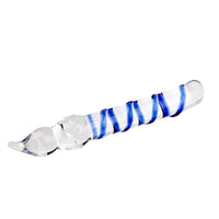 Ribbed Blue Glass Dildo Loveplugs Anal Plug Product Available For Purchase Image 22
