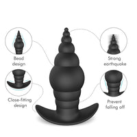 The sex toy huge tapered tip makes insertion easy, while multiple modes provide a versatile, wireless experience. The USB charger adds super convenience to this dildo.