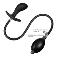 Wrapped in discreet packaging, inflatable plugs offer exciting control over size, allowing a large, unique gaping experience while using, large.