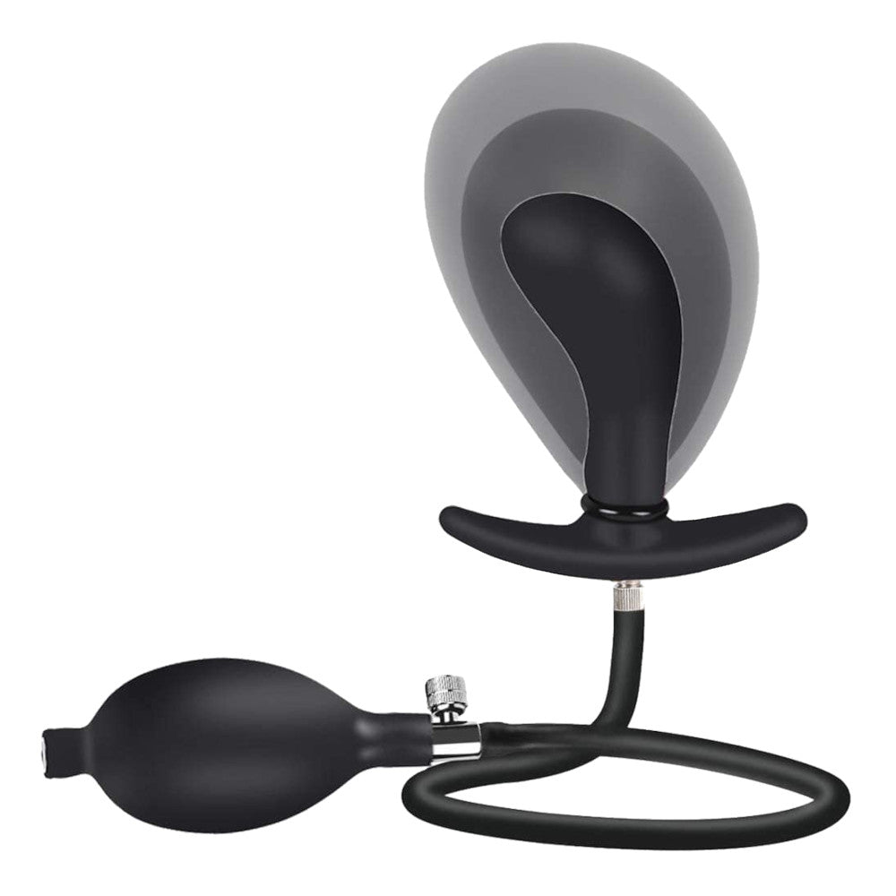 Explore intense sensations with this expanding, anal inflatable sex toy. Control size easily, using the large, inflation bulb for a smooth, comfortable experience.