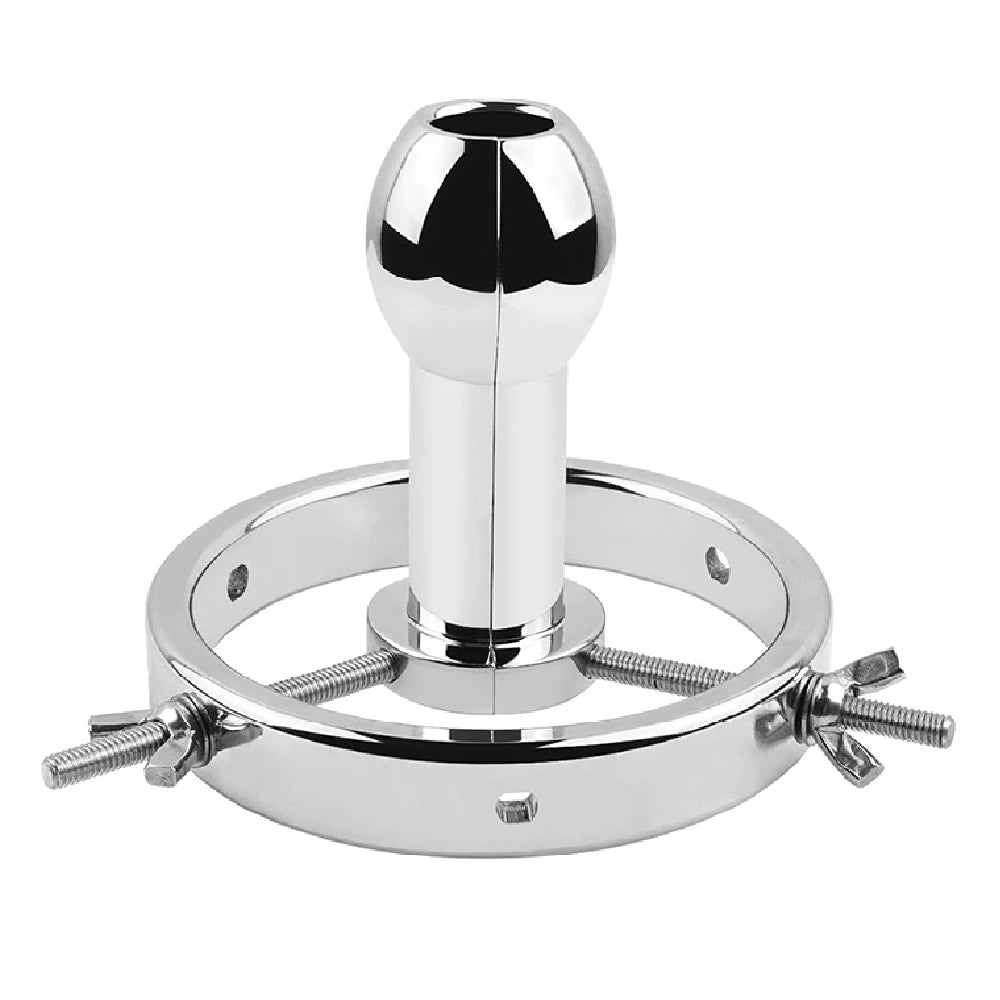 Locking Stainless Steel Hollow Expanding Plug Loveplugs Anal Plug Product Available For Purchase Image 1