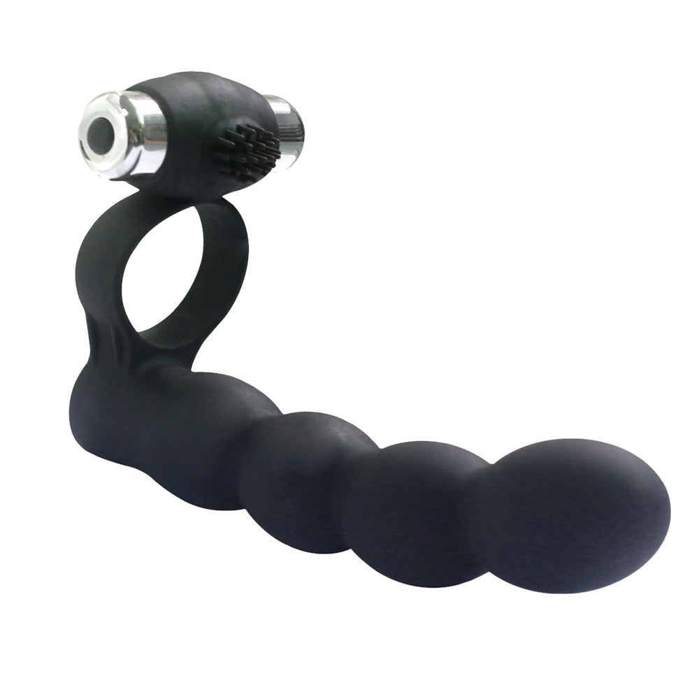 Double Penetration Anal Vibrating Plug  Love Plugs