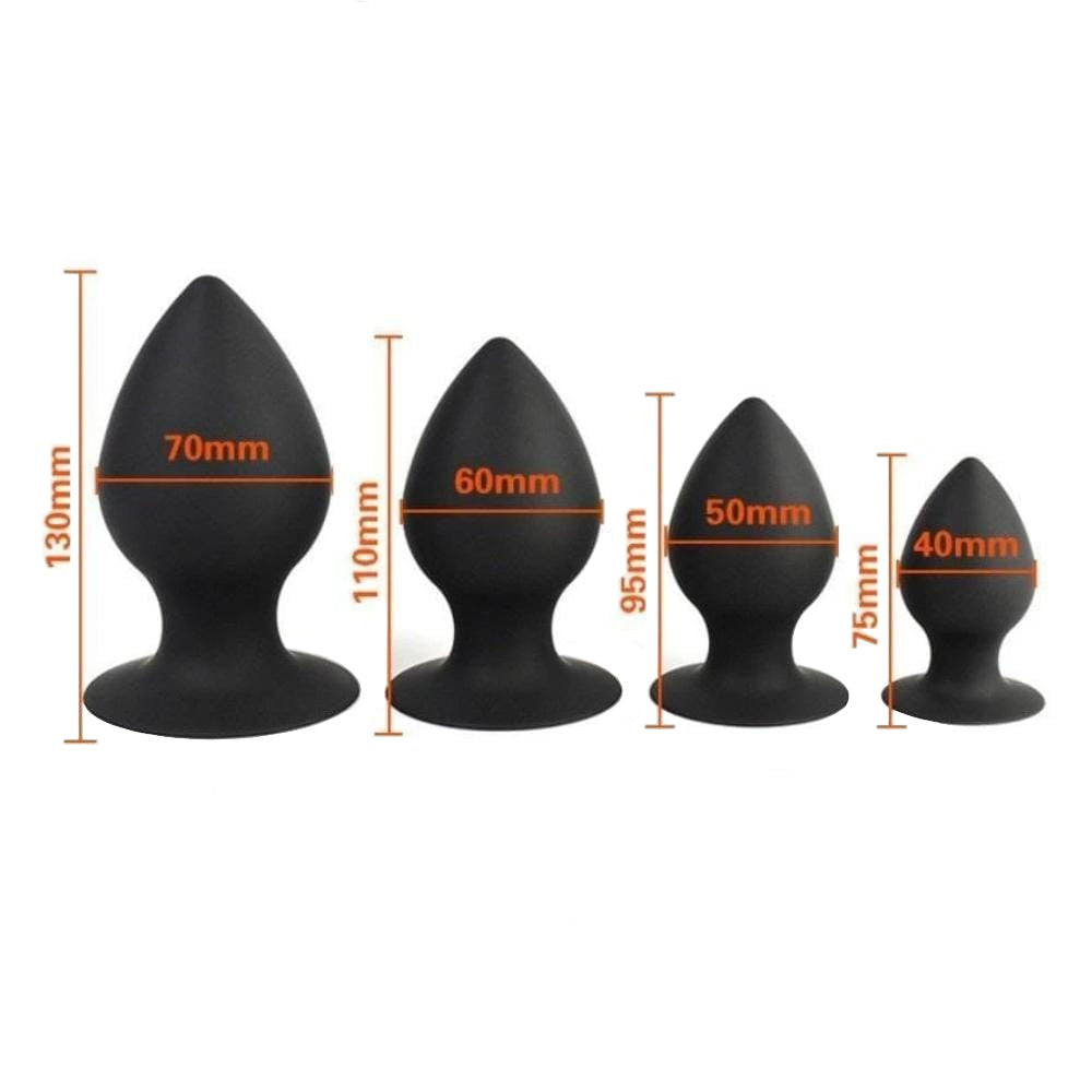 Sleek Black Silicone Plug Loveplugs Anal Plug Product Available For Purchase Image 8
