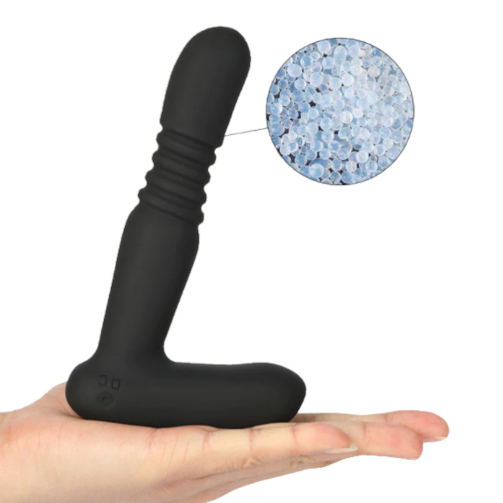 Fiery 9-Speed Thrusting Anal Vibrator Prostate Massager Love Plugs Fiery 9-Speed Thrusting Anal Vibrator Prostate Massager Love Plugs