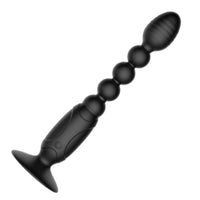The beaded shaft offers a unique sensation, and the sex toy vibrating feature enhances your experience. Its rechargeable, silicone, dildo, suction cup base is ideal for hands-free play.