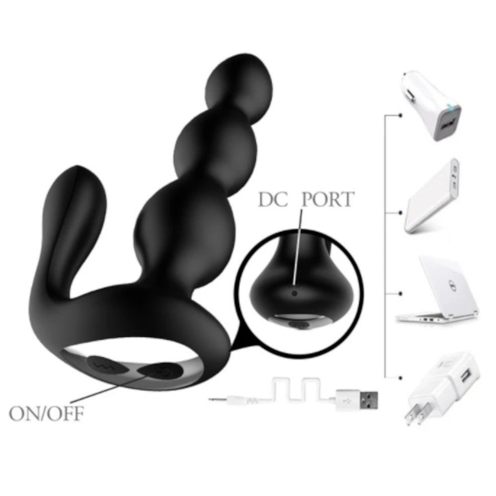 Enjoy next-level excitement with this wireless, multispeed plug, perfect for both prostate massage and plugs vibrating beyond expectations.