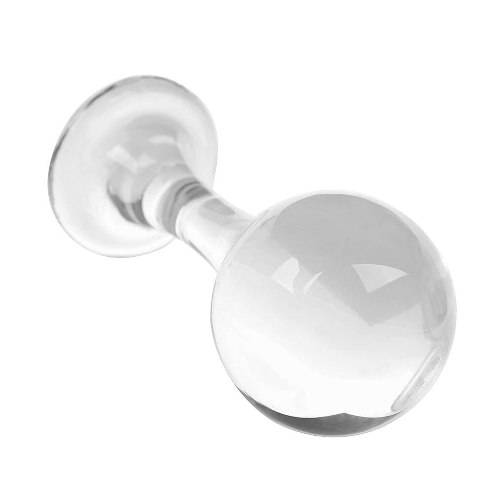 Huge Clear Crystal Ball Plug Loveplugs Anal Plug Product Available For Purchase Image 5