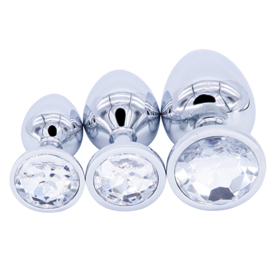 15 Colors Jeweled Stainless Steel Plug Loveplugs Anal Plug Product Available For Purchase Image 43