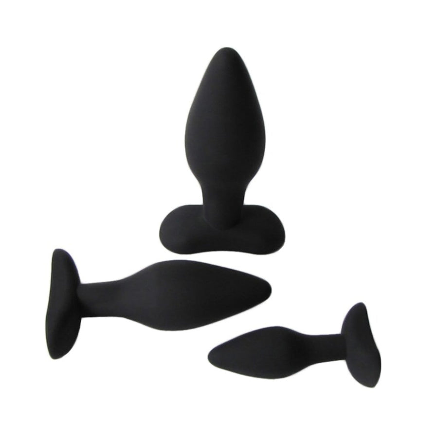 Small Silicone Plug Training Set (3 Piece) Loveplugs Anal Plug Product Available For Purchase Image 44