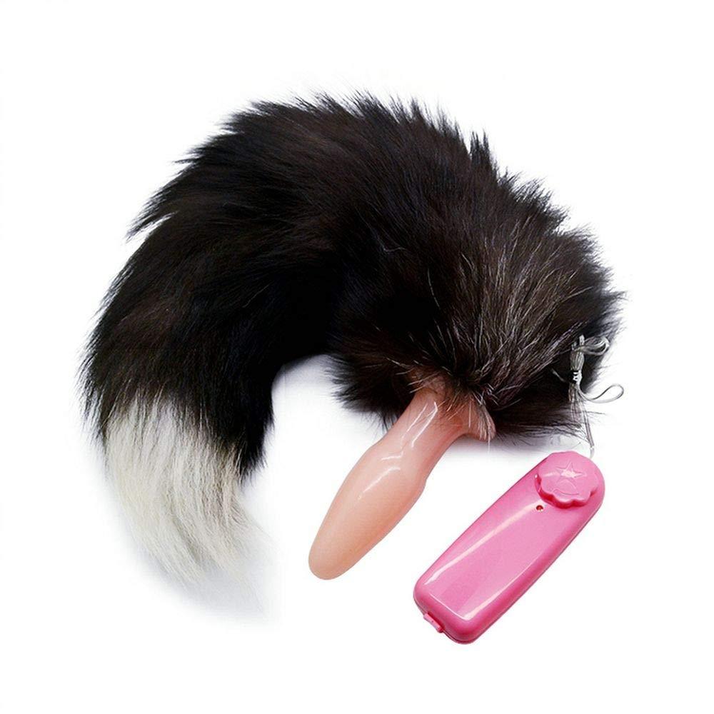 Vibrating Fox Tail 15" Loveplugs Anal Plug Product Available For Purchase Image 2