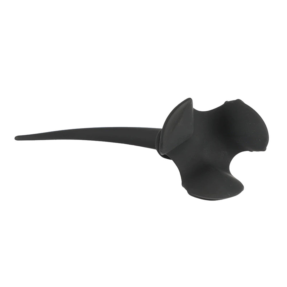 11" - 12" Black Silicone Dog Tail Loveplugs Anal Plug Product Available For Purchase Image 6