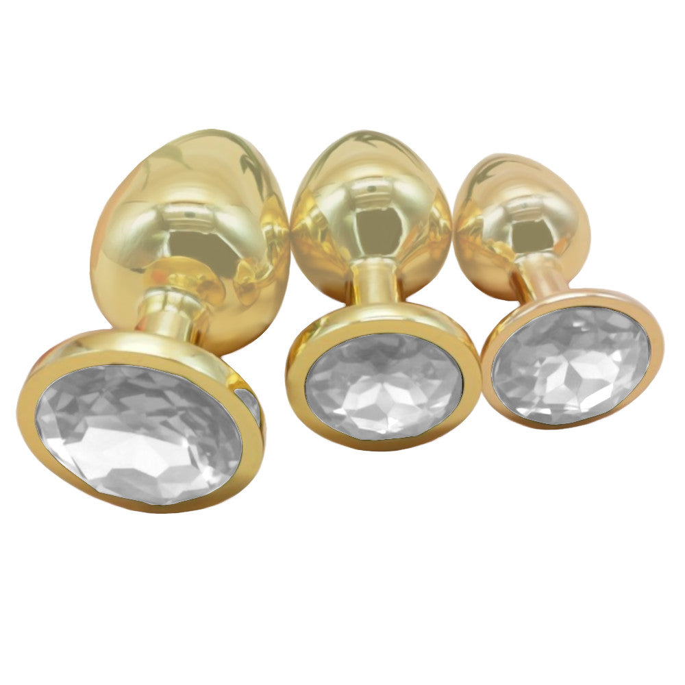 Gold Jeweled Plug Loveplugs Anal Plug Product Available For Purchase Image 2