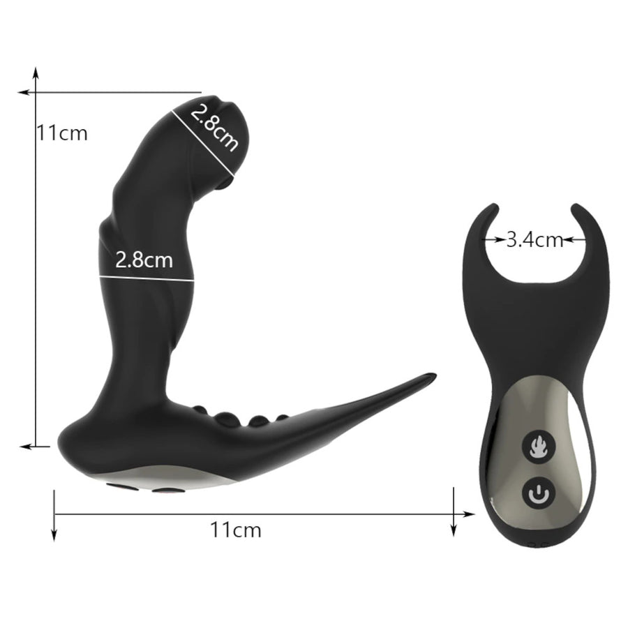 Heating Rolling Ball Prostate Massager Loveplugs Anal Plug Product Available For Purchase Image 44