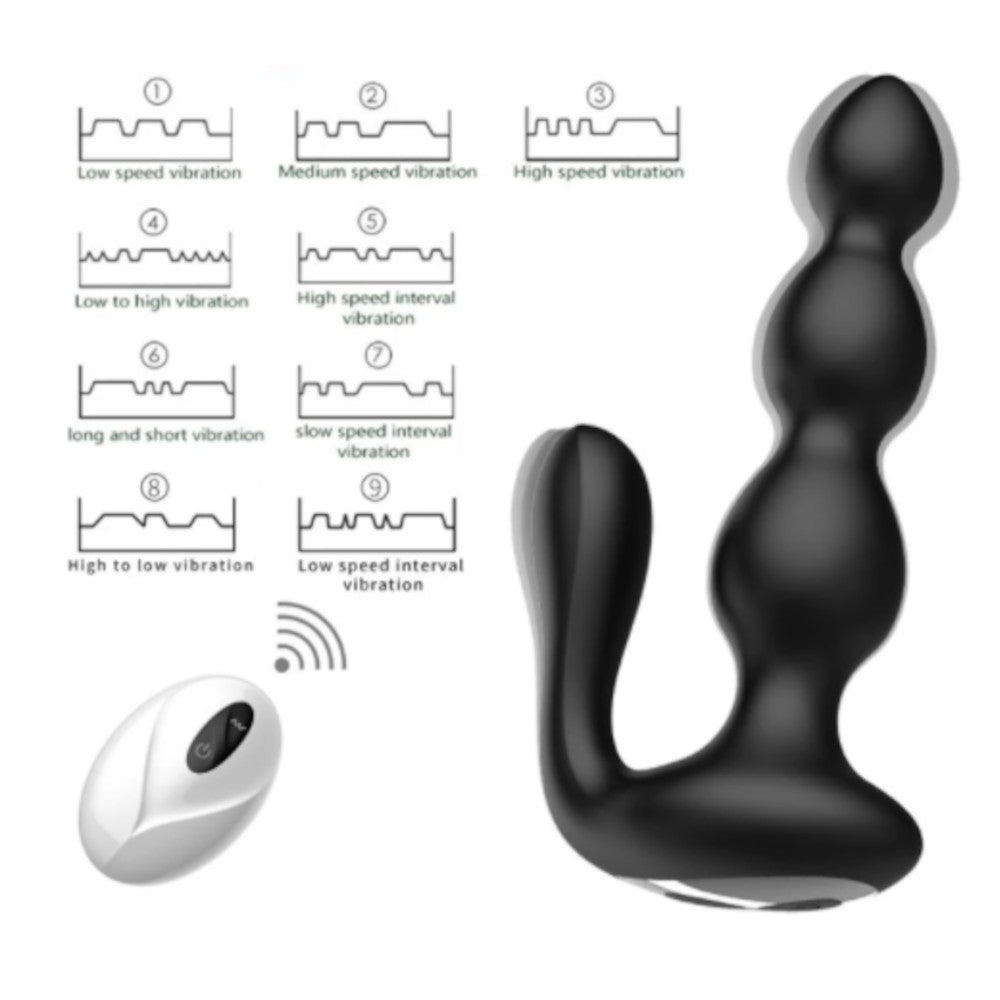 Experience deep prostate massage with this sex toy vibrator. The wireless remote offers bluetooth-controlled vibrations for uninterrupted pleasure.