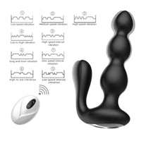Experience deep prostate massage with this sex toy vibrator. The wireless remote offers bluetooth-controlled vibrations for uninterrupted pleasure.