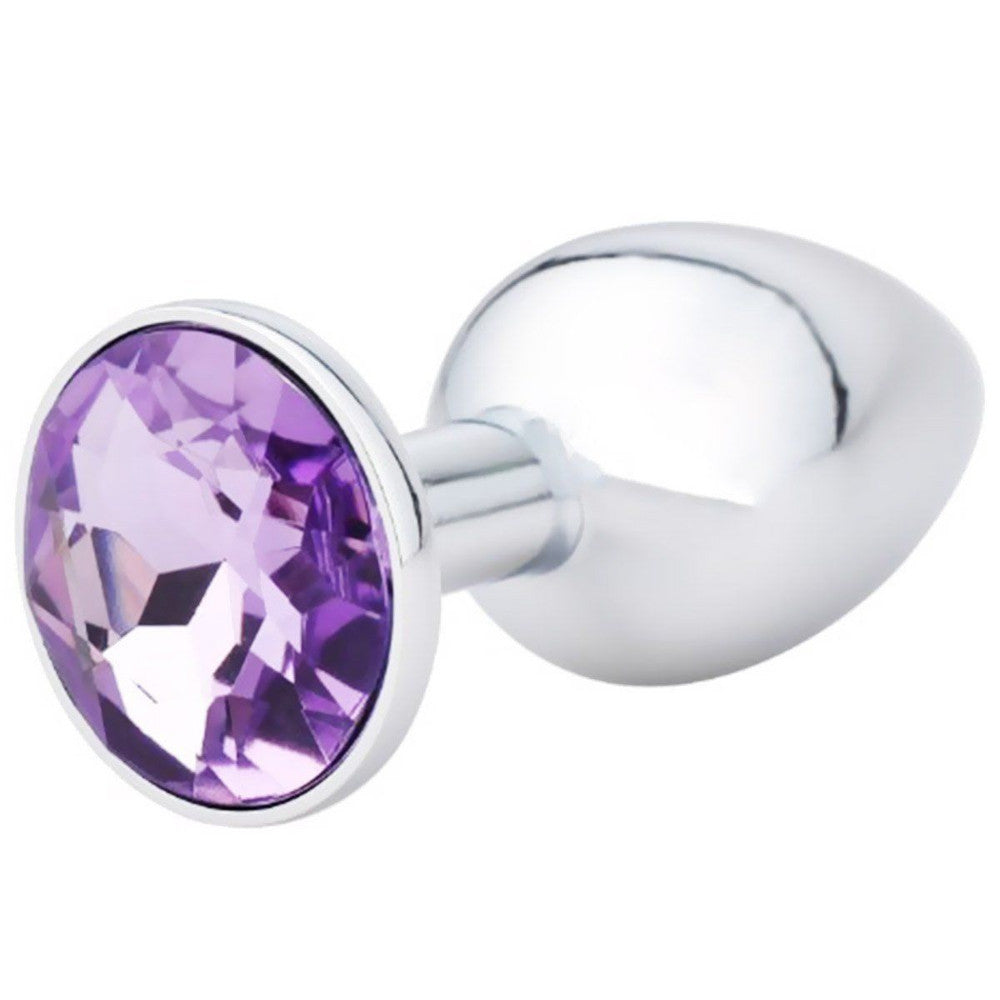 Elegant Gemmed Steel Plug Loveplugs Anal Plug Product Available For Purchase Image 7