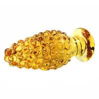 Ribbed Glass Flower Plug Loveplugs Anal Plug Product Available For Purchase Image 21