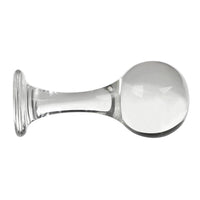 Huge Clear Crystal Ball Plug