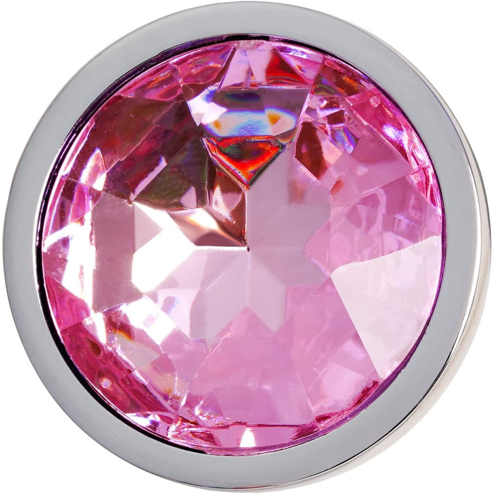 Rose Pink Jeweled Plug Love Plugs Rose Pink Jeweled Plug Love Plugs
