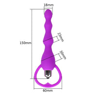 Explore new sensations with this silicone sex toys vibrating sex toy. Its beaded structure, in blue, sex toys with the prostate, offering deep stimulation when using lube.