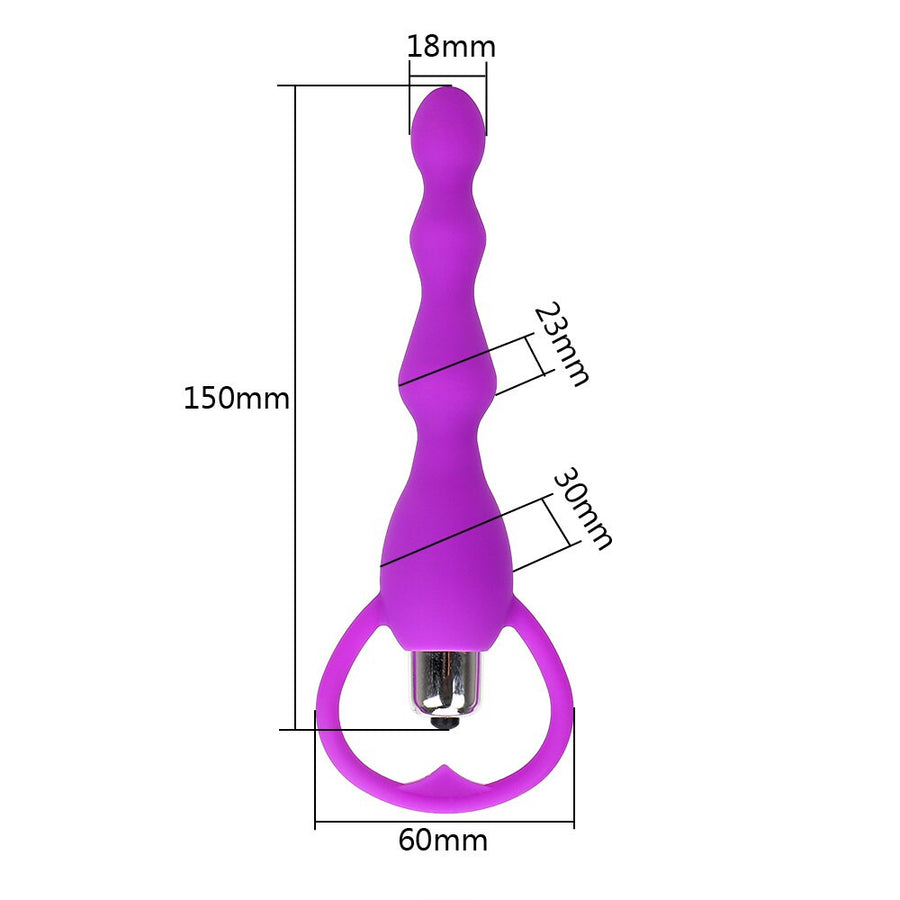 Beaded Vibrating Butt Plug Loveplugs Anal Plug Product Available For Purchase Image 46