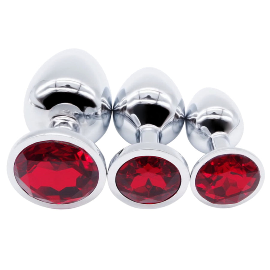 15 Colors Jeweled Stainless Steel Plug Loveplugs Anal Plug Product Available For Purchase Image 45