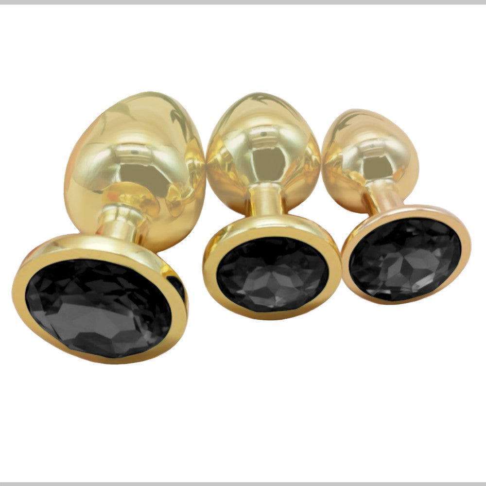 Gold Jeweled Plug Loveplugs Anal Plug Product Available For Purchase Image 3