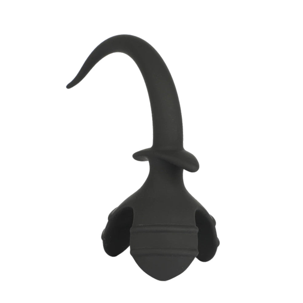 11" - 12" Black Silicone Dog Tail Loveplugs Anal Plug Product Available For Purchase Image 7
