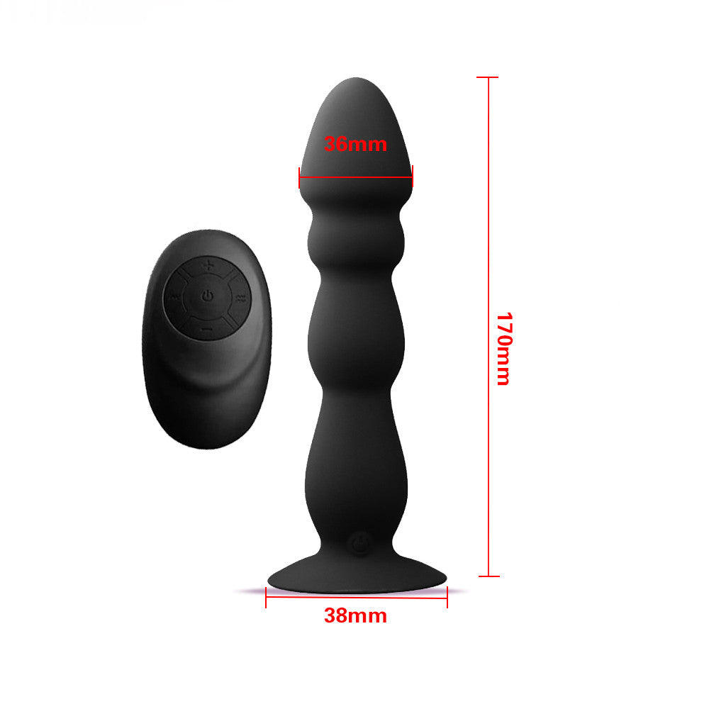 Small Ridged Anal Vibrator Butt Plug Loveplugs Anal Plug Product Available For Purchase Image 7