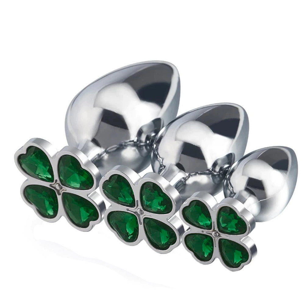 Four Heart Clover Princess Plug Love Plugs Four Heart Clover Princess Plug Love Plugs