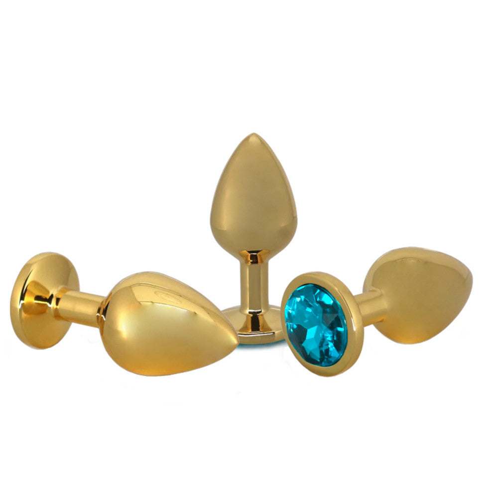 Small Golden Rose Jeweled Plug Loveplugs Anal Plug Product Available For Purchase Image 8