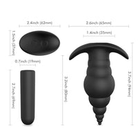 Explore intense sensations with vibrating plugs made of high-quality silicone. The controlled, beaded design ensures a smooth experience when using this dildo, especially with its prostate massagers