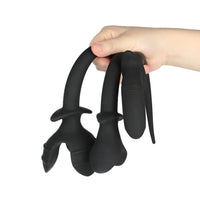 This eco-friendly silicone tail is ideal for bdsm, providing an unparalleled experience for both dog lovers and cat, tail, play. The tail adds to your transformation.